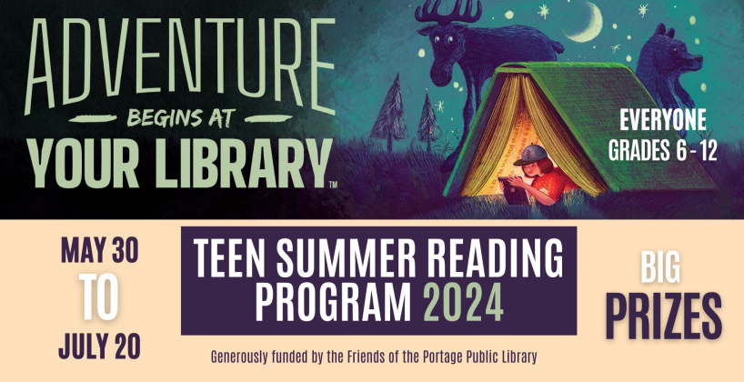 TEEN Summer Reading Program 2024 DD
