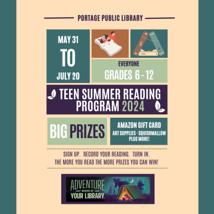 TEEN Summer Reading Program 2024 Instagram
