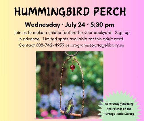 Hummingbird Perch FB